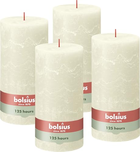 bolsius-rustik-stumpenkerze-xxl-elfenbein-4stk-125h image 6