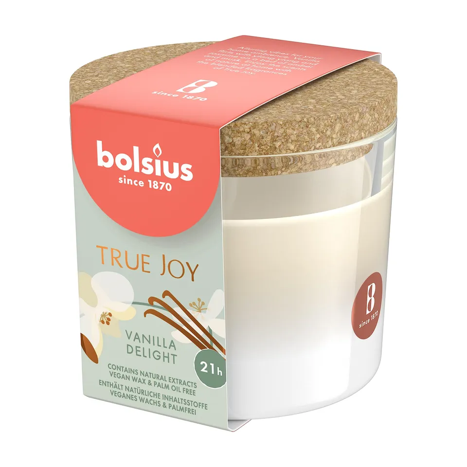 bolsius-true-joy-duftkerze-vanille-glas-21h-elfenbein image 1