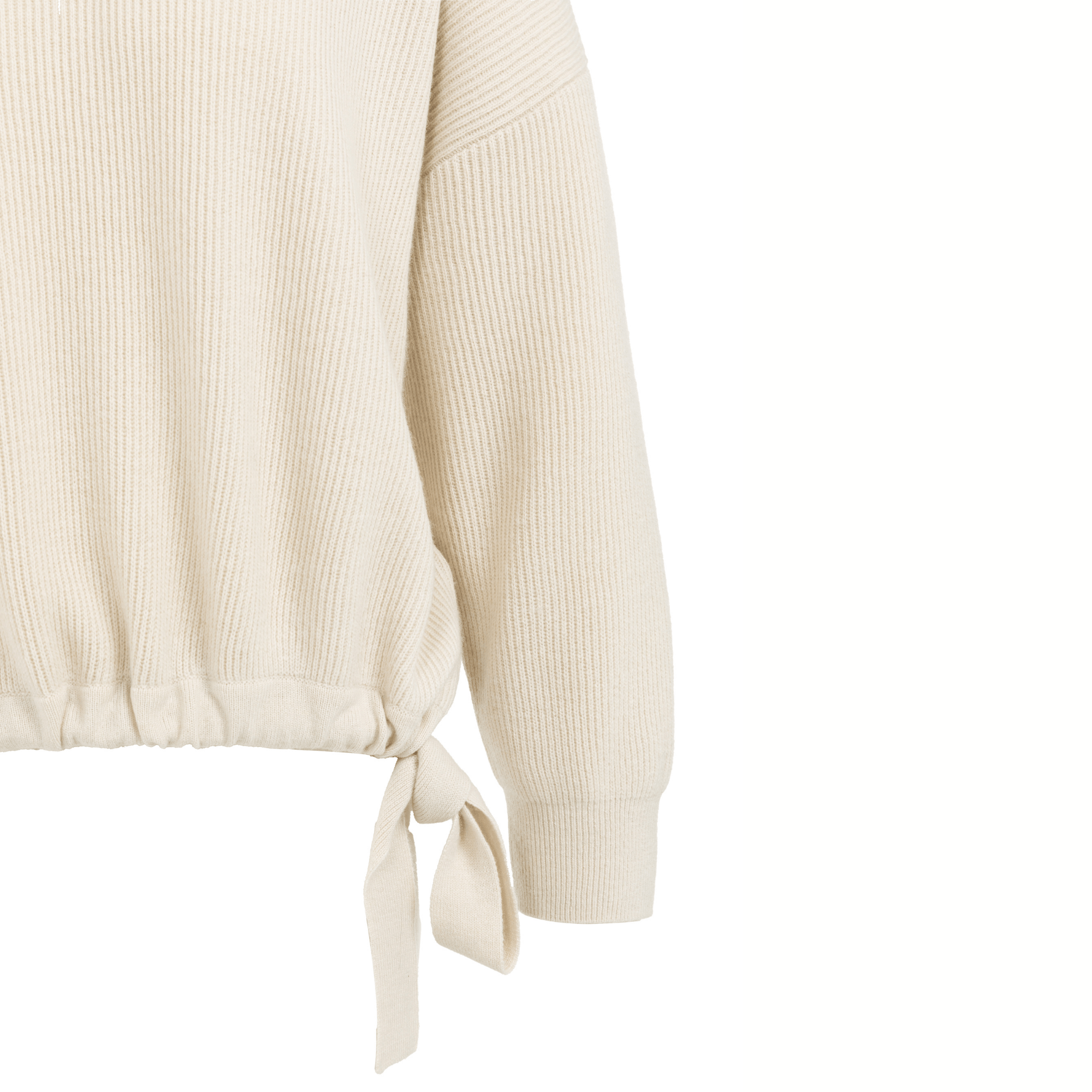 yaya-strickpullover-beige-pullover-oversize-mit-bindeband-gr-m image 5