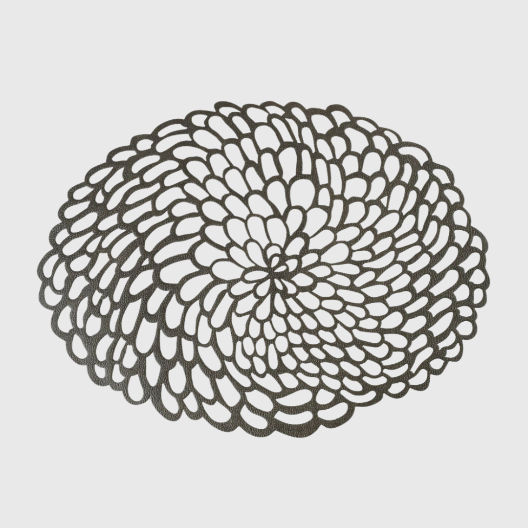 lace-tischset-oval-waschbares-papier-latte-spitzenoptik image 1