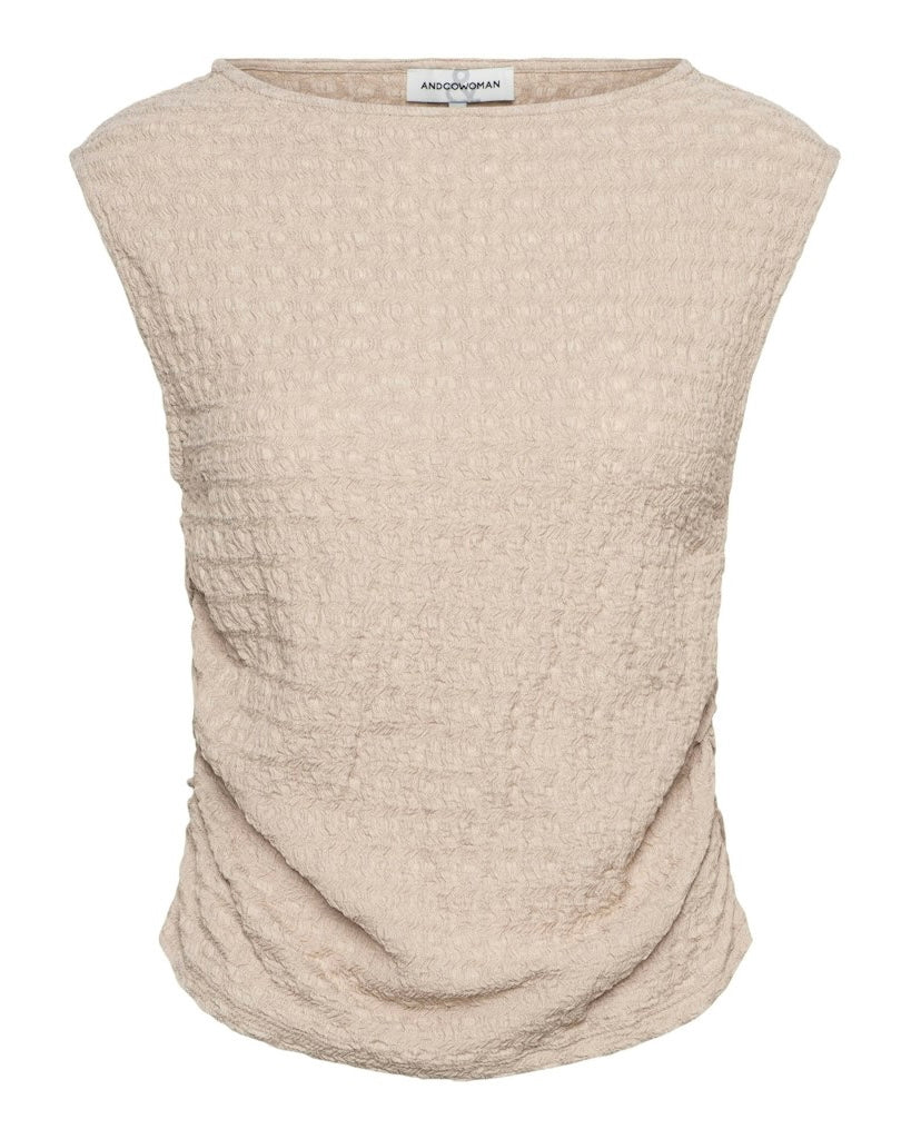co-woman-tamma-top-beige-rmelloses-jersey-top image 2