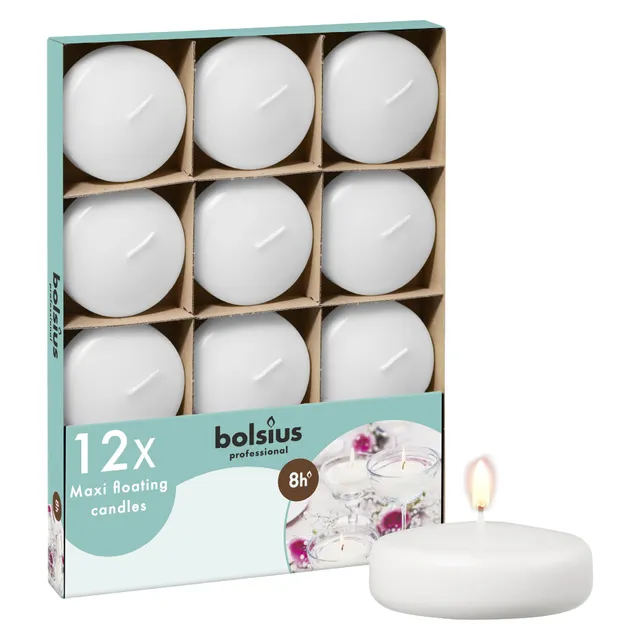 bolsius-true-scents-maxi-schwimmkerzen-wei-12er-7-7-cm-8h image 1