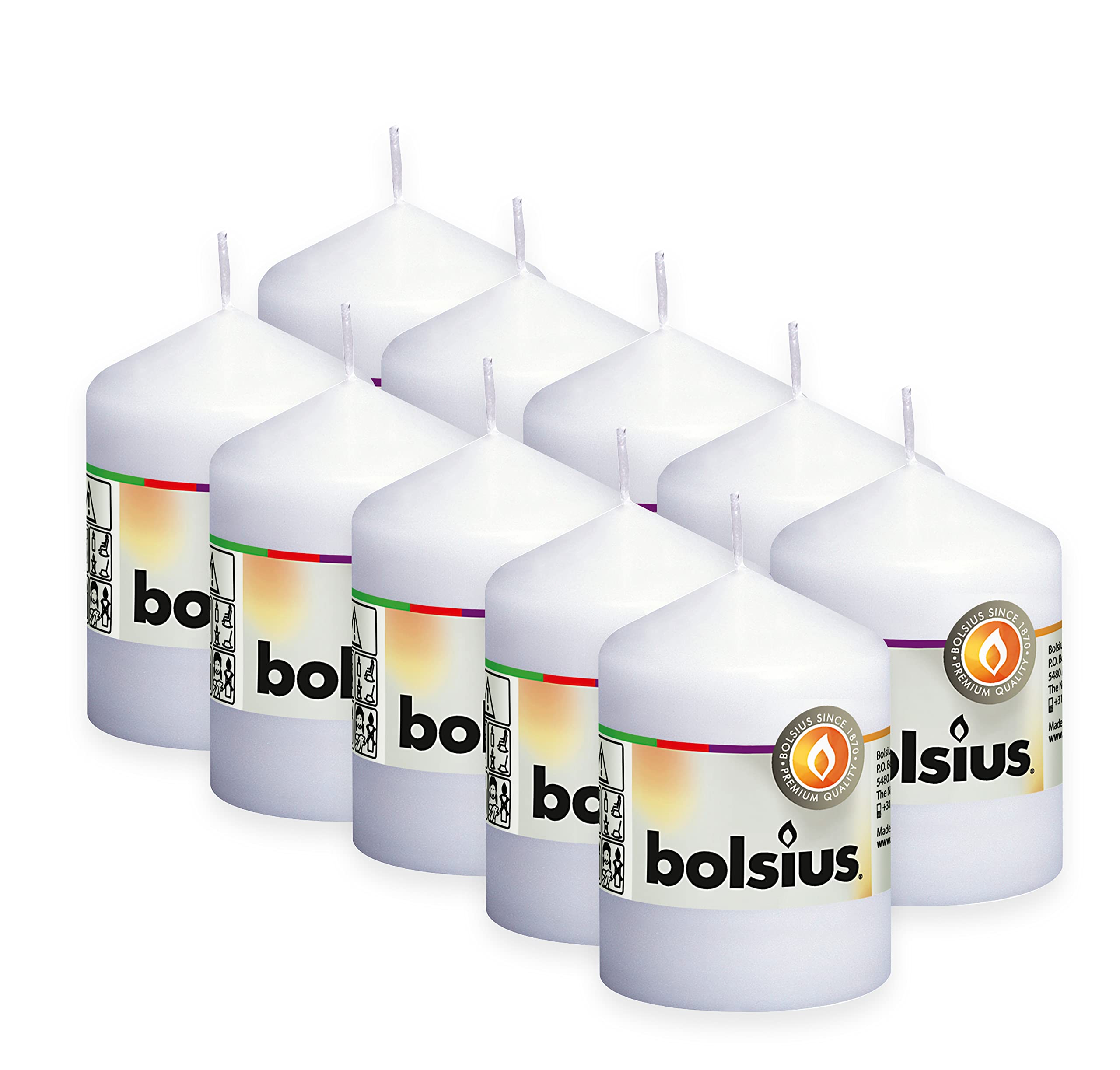 bolsius-essentials-stumpenkerzen-rot-8-cm-10-st-ck image 4