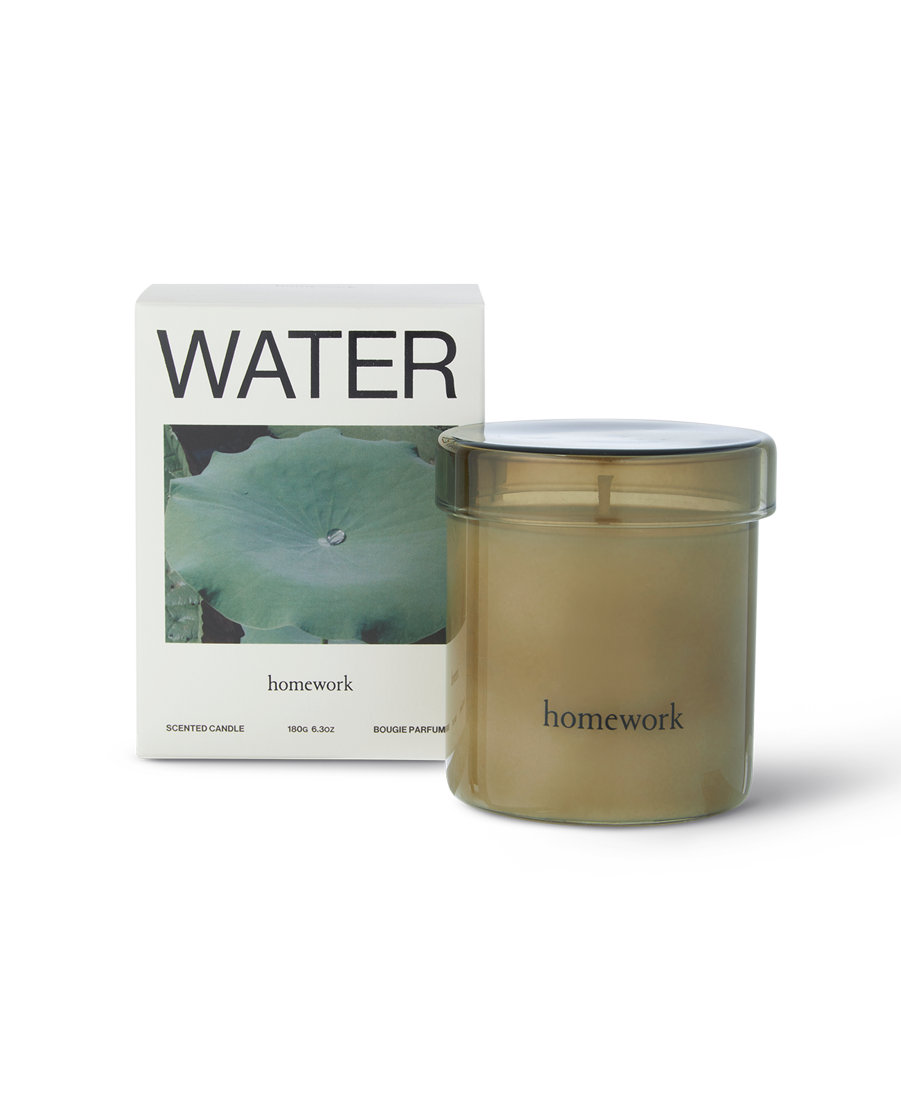 homework-water-candle-duftkerze-180g-floral image 1