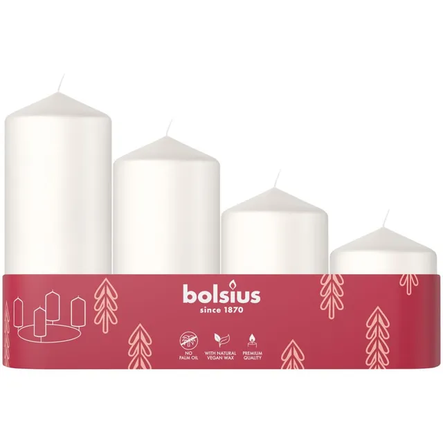 bolsius-essentials-advent-stumpenkerzen-wei-4er-set-48mm image 1