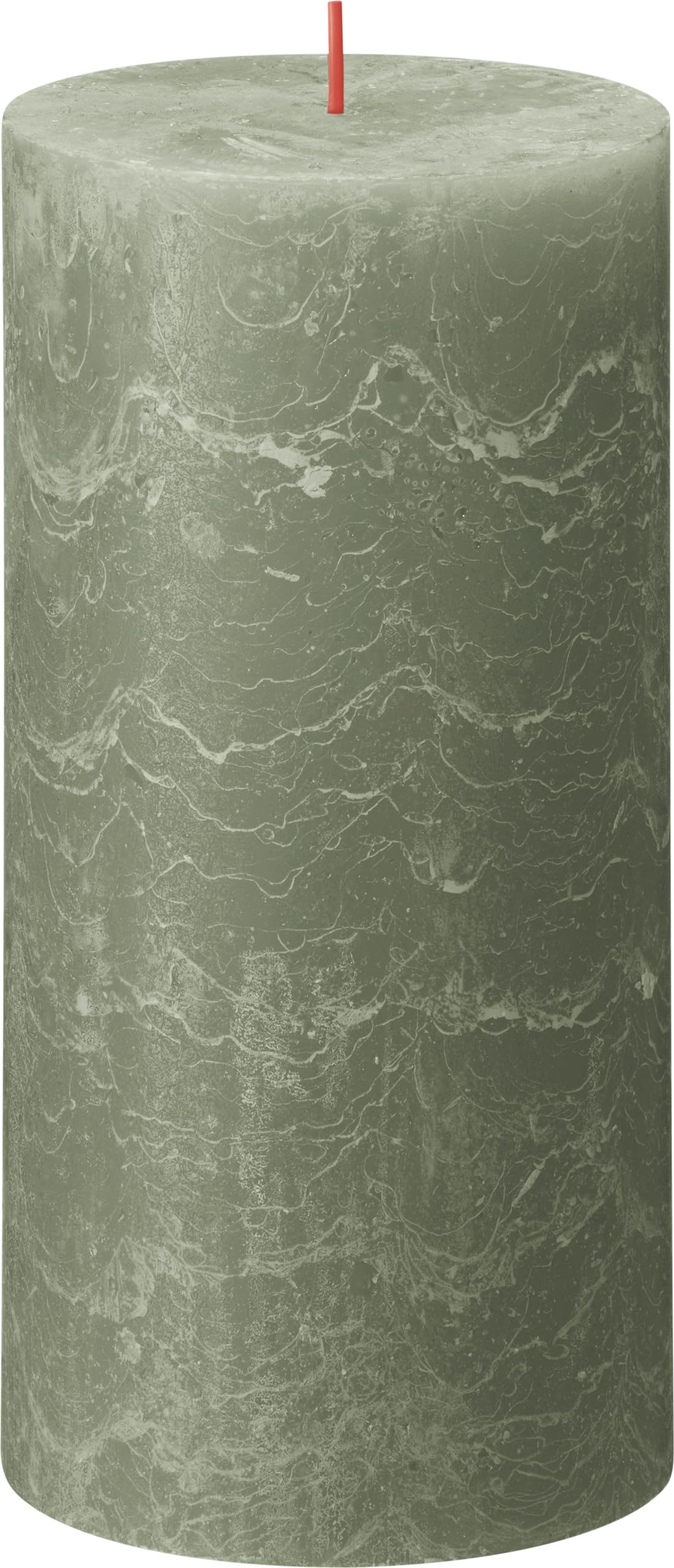 bolsius-rustik-stumpenkerzen-olivengr-n-4-st-ck-20x10-cm image 4