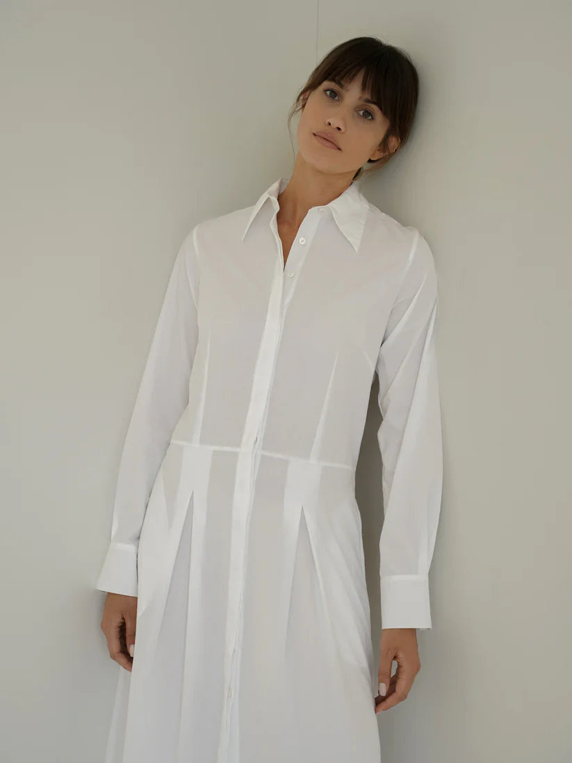 luciee-callista-blusenkleid-maxikleid-wei-bio-baumwolle image 3