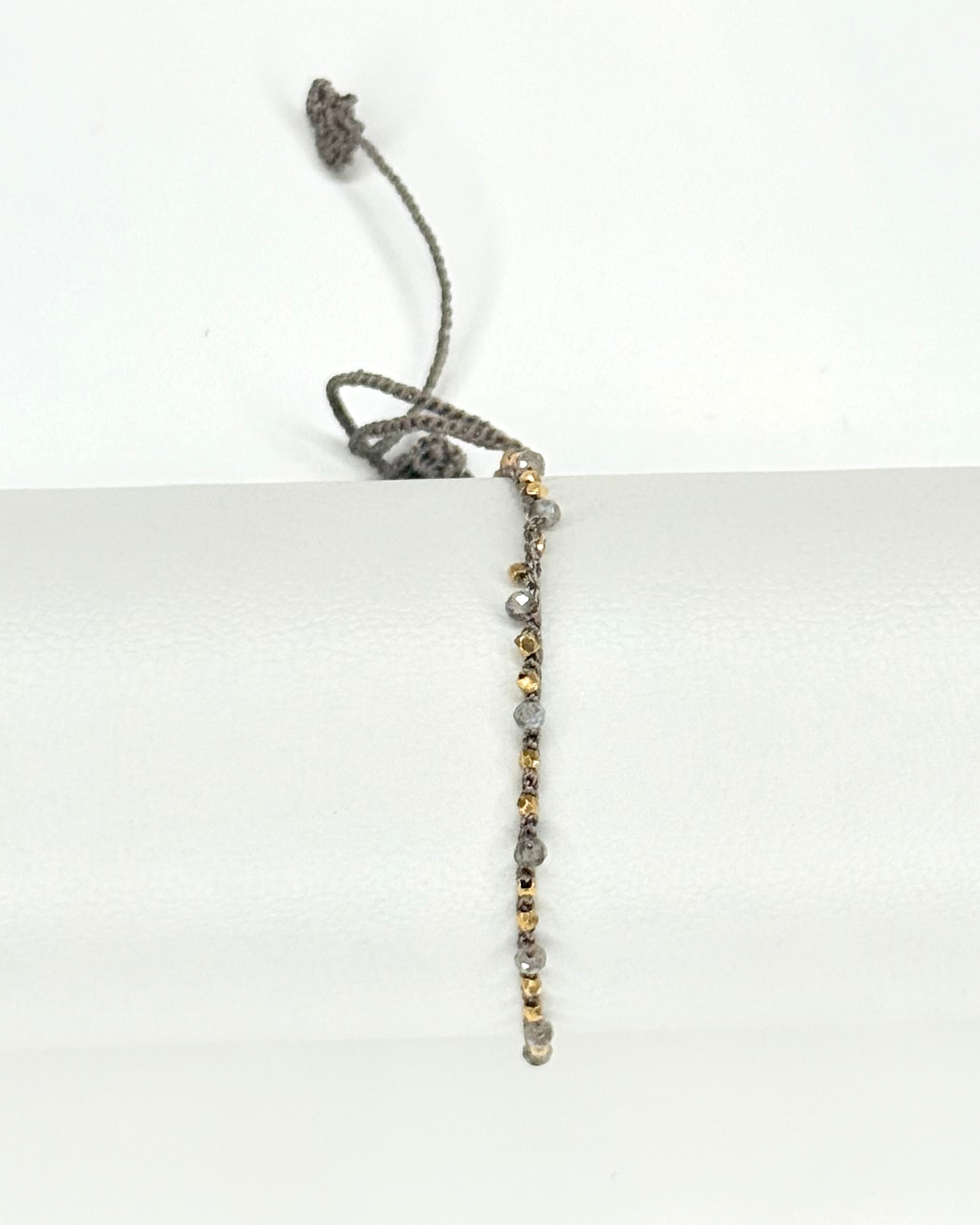 ein-st-ck-vom-gl-ck-jasmine-armband-pyrit-vermeil-perlen-verstellbar image 1
