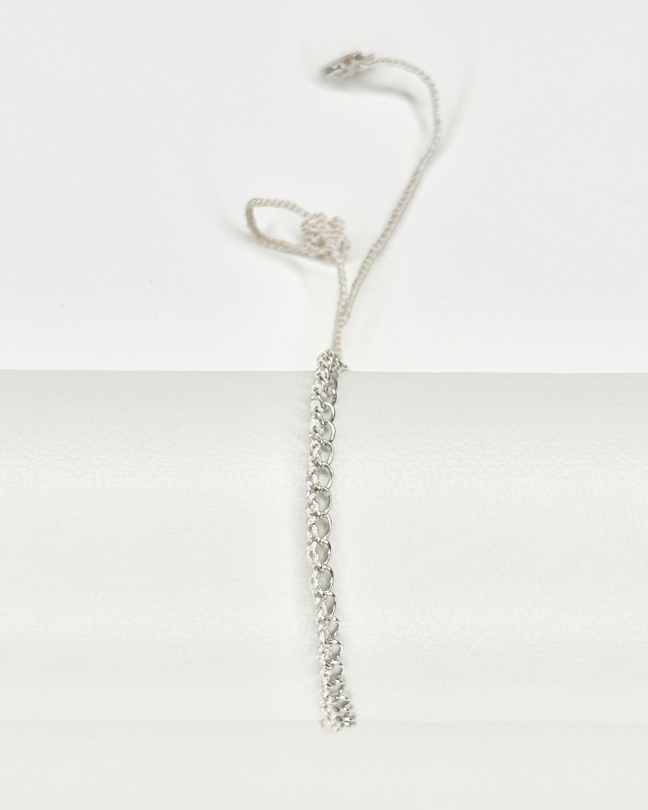 fine-chain-armband-filigran-rhodium-silber-verstellbar image 1