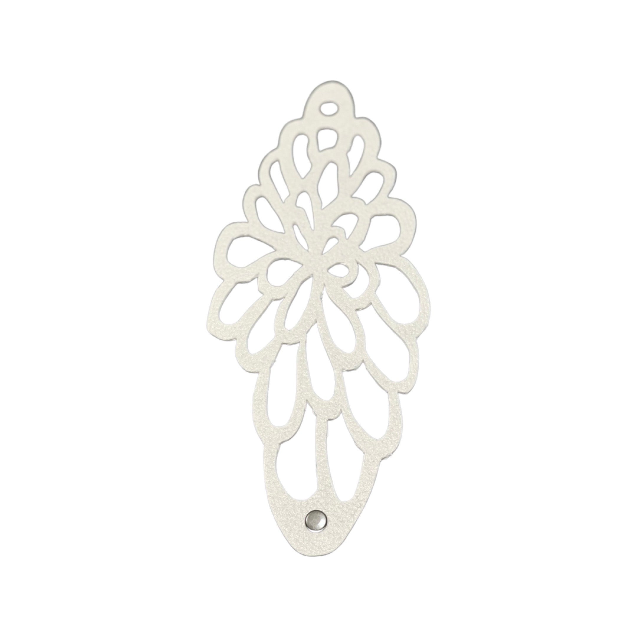 lace-ring-serviettenring-waschbares-papier-latte-grau image 2