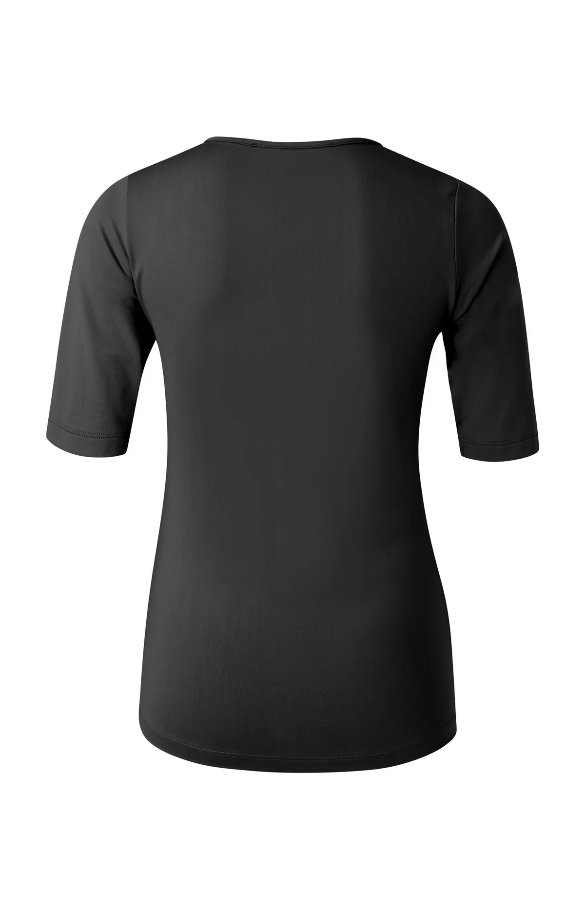 yaya-basic-t-shirt-v-ausschnitt-schwarz-gr-xxs-xl image 2