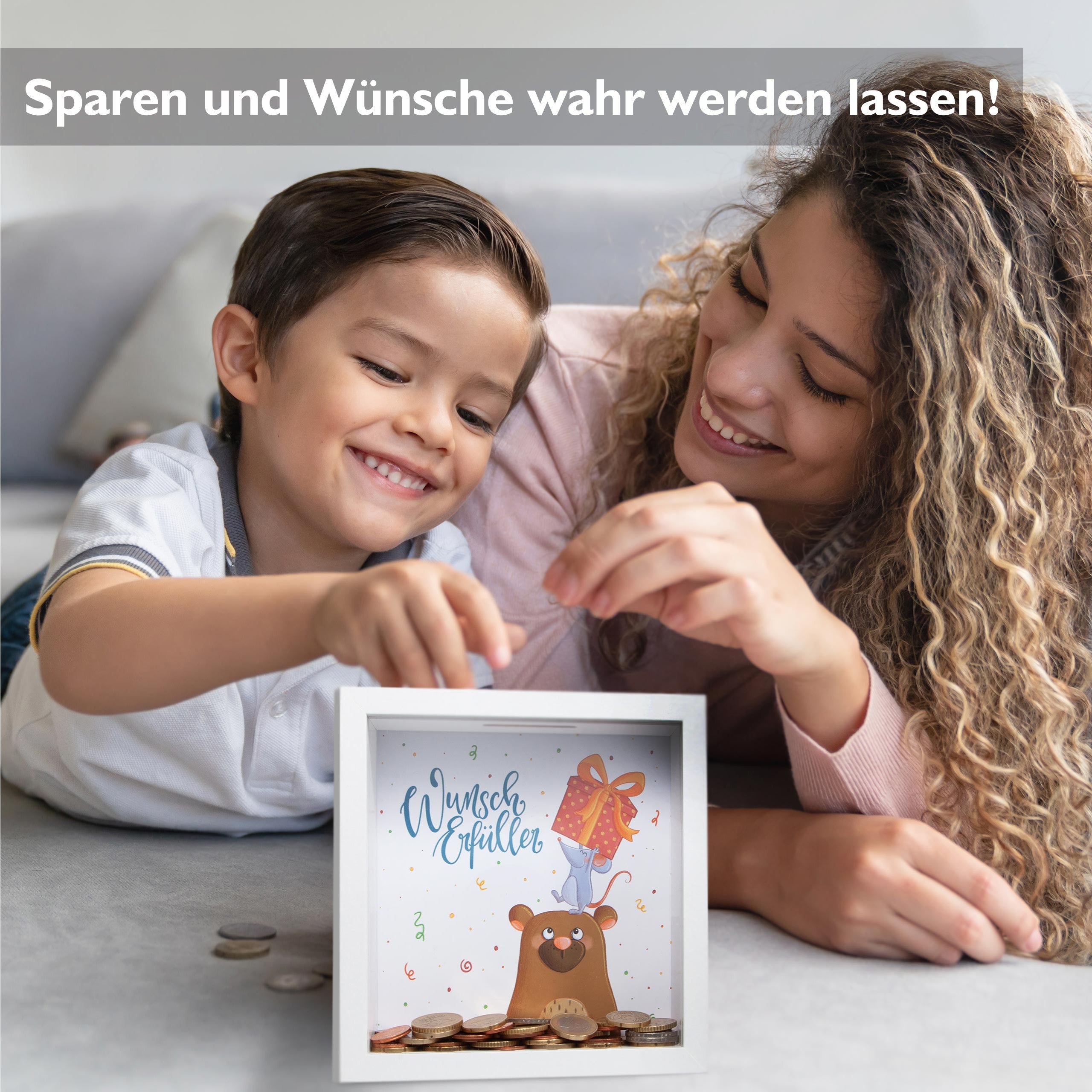 gl-ckswolke-spardosen-wunscherf-ller-spardose-bilderrahmen-transparent image 5