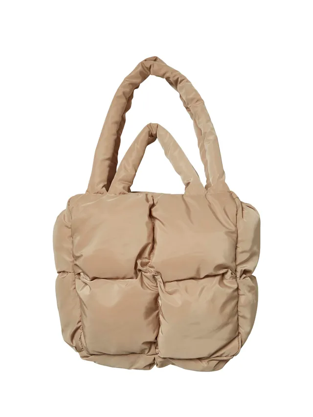 n-denmark-yana-bag-handtasche-beige-polyester-gesteppt image 1