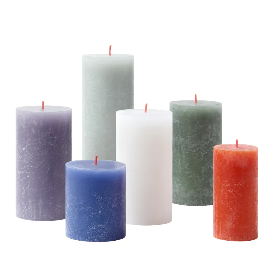 bolsius-rustik-stumpenkerzen-geschenkset-6-st-ck-duftfrei image 1