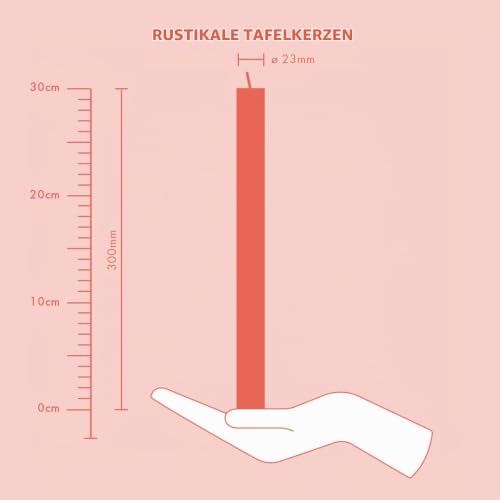 bolsius-rustik-stabkerzen-orange-9-st-ck-27-cm image 8
