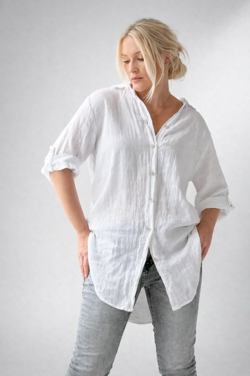 ein-st-ck-vom-gl-ck-milly-leinenbluse-wei-100-leinen image 1