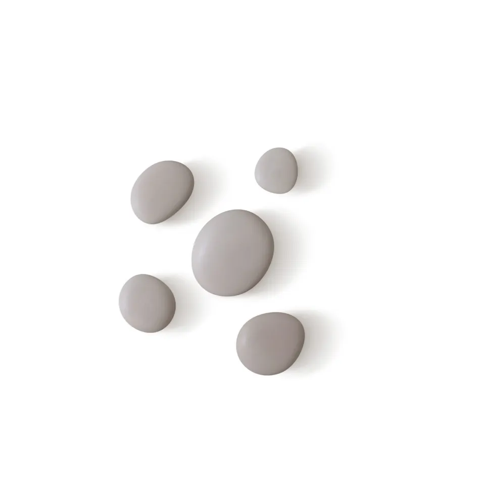 maomi-hooks-wandinstallation-porzellan-steingrau-5er image 1