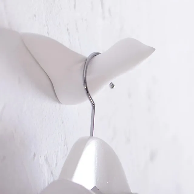 ausflug-vogel-wandhaken-keramik-wei-garderobe image 1
