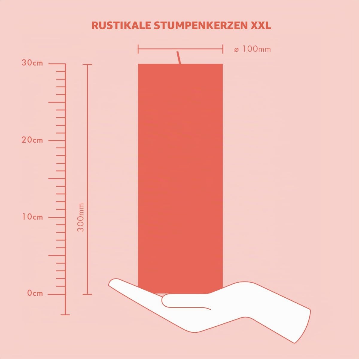 bolsius-rustik-stumpenkerze-xxl-anthrazit-30cm-4-st-ck image 3