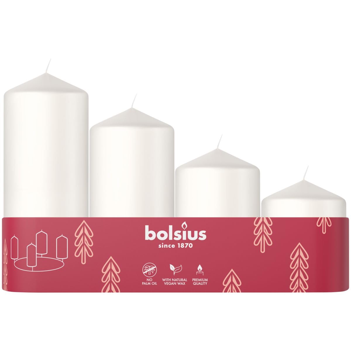 bolsius-essentials-advent-stumpenkerzen-wei-4er-set-48mm image 1