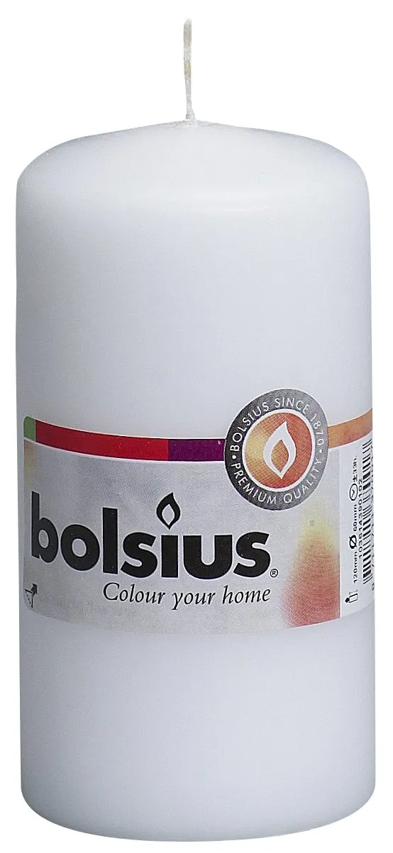 bolsius-essentials-stumpenkerzen-wei-10er-pack-12-cm-33h image 1