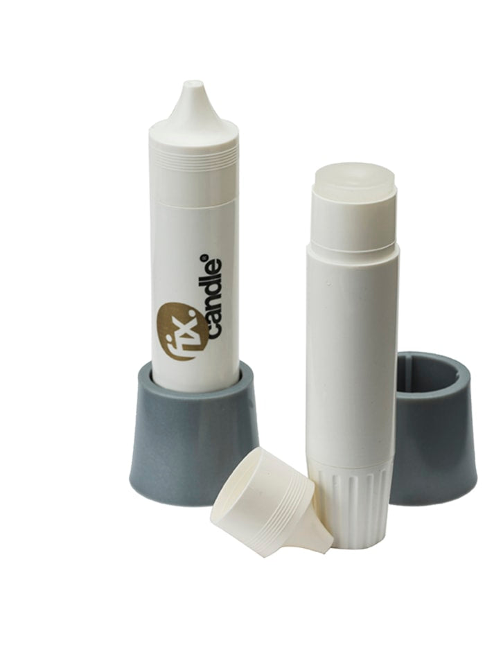 fixcandle-kerzenkleber-starterkit-geschenktasche-spitzer image 1