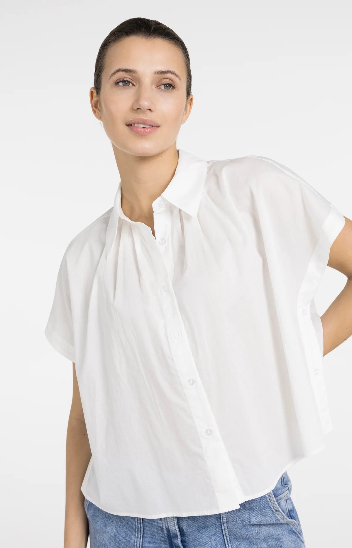 yaya-bluse-wei-rmellos-zierkn-pfe-baumwolle-gr-38 image 4