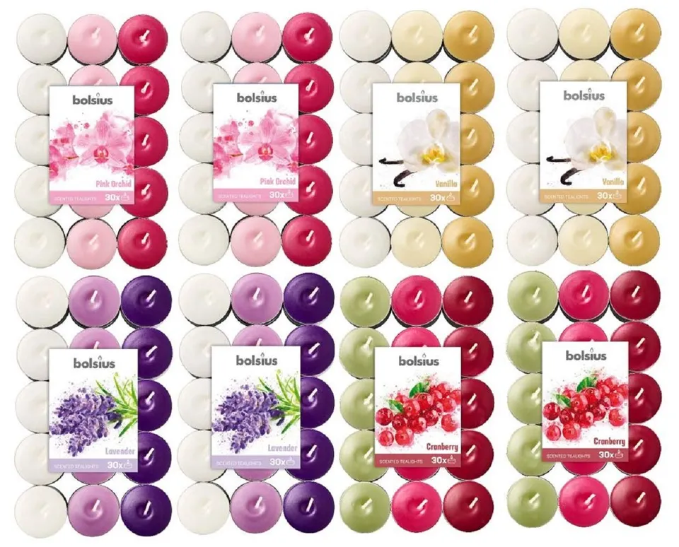 bolsius-true-scents-duftteelichter-bunt-240-st-ck-4h image 1