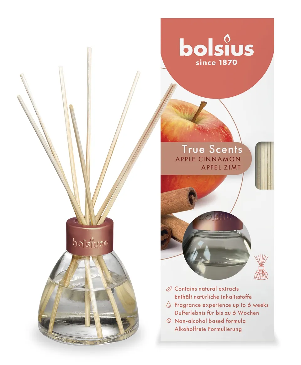bolsius-true-scents-diffuser-cinnamon-apple-45-ml-herbst image 1