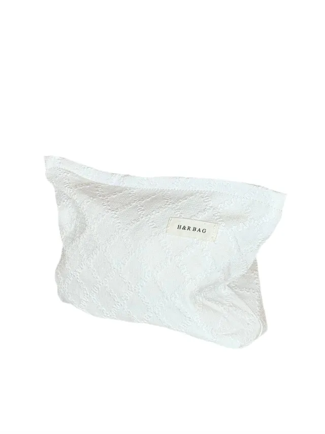 ein-st-ck-vom-gl-ck-kosmetiktasche-wei-20x14-cm-klein image 1