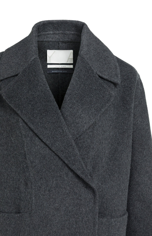 yaya-oversize-wollmantel-damen-dunkelgrau-melange-maxi image 7