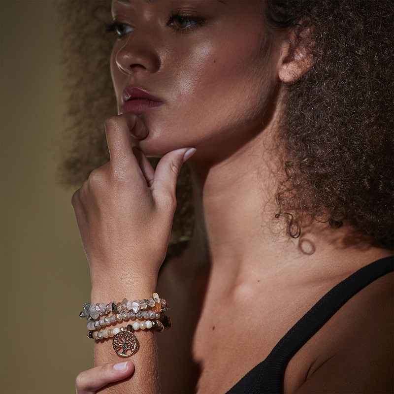 the-moshi-norea-perlenarmband-set-natur-gold-elastisch image 2