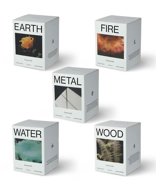 homework-five-elements-candle-collection-5er-set image 1