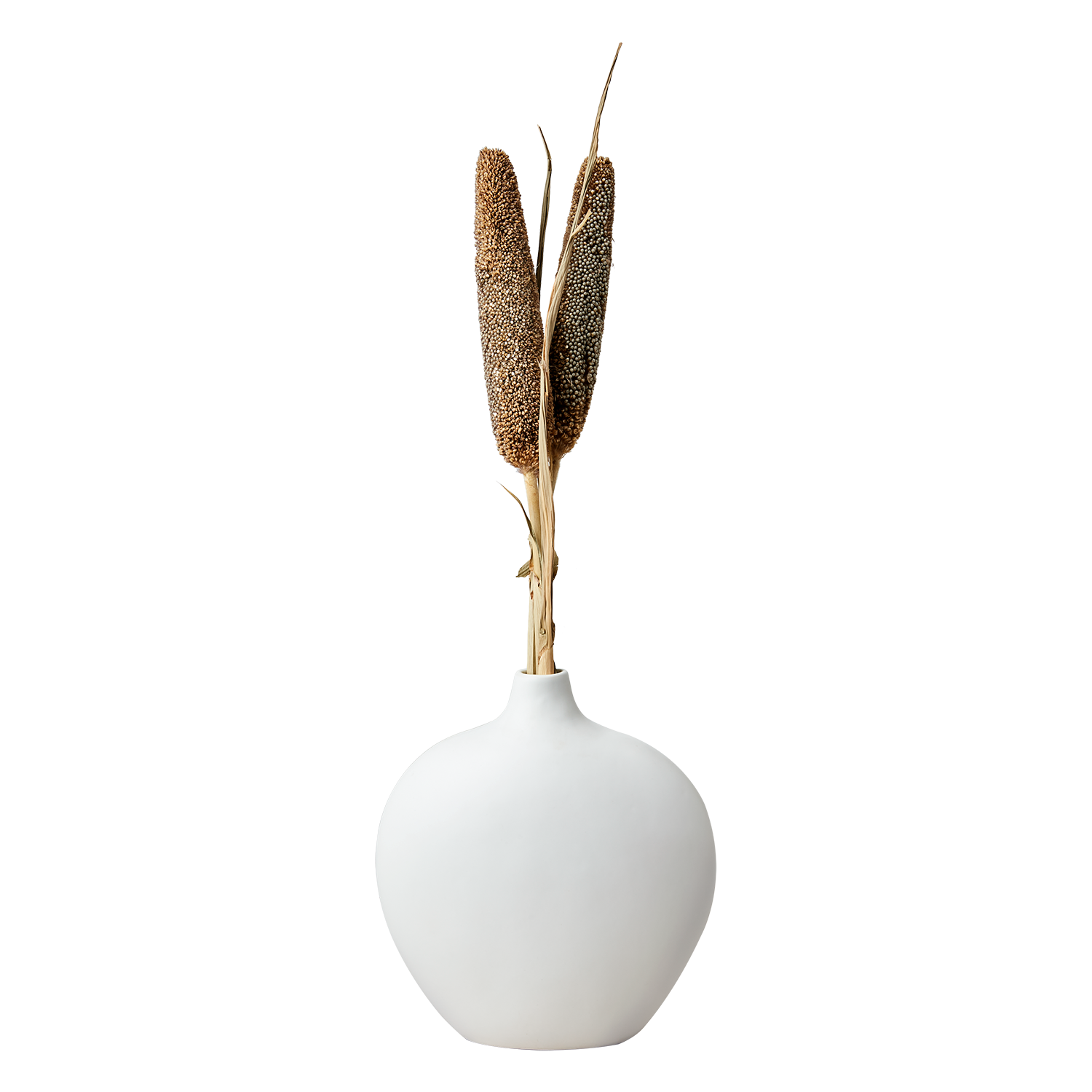 affari-of-sweden-flaschenvase-steingut-wei-bauchig-m image 4