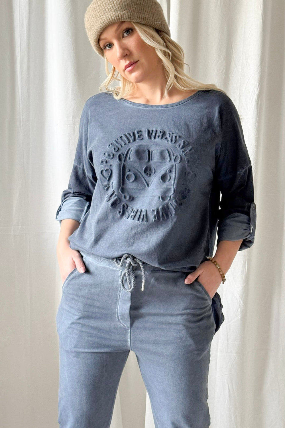 bypias-bohemian-longshirt-print-denim-blue-one-size image 3