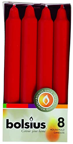 bolsius-essentials-stabkerzen-rot-18-cm-8-st-ck-6-stunden image 8
