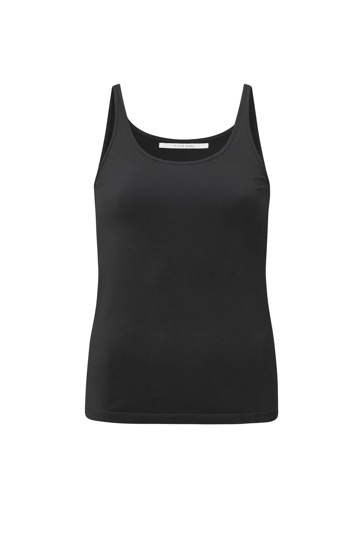yaya-basic-baumwoll-tr-gertop-top-schwarz-baumwollstretch image 6
