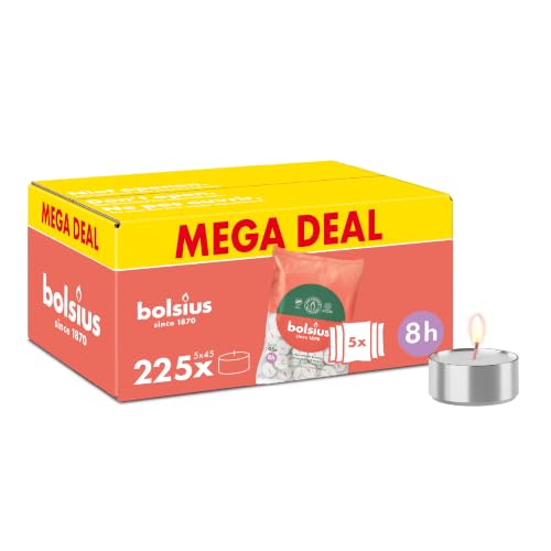 bolsius-teelichte-wei-8-stunden-teelichter-225-stk-gro-packung image 8