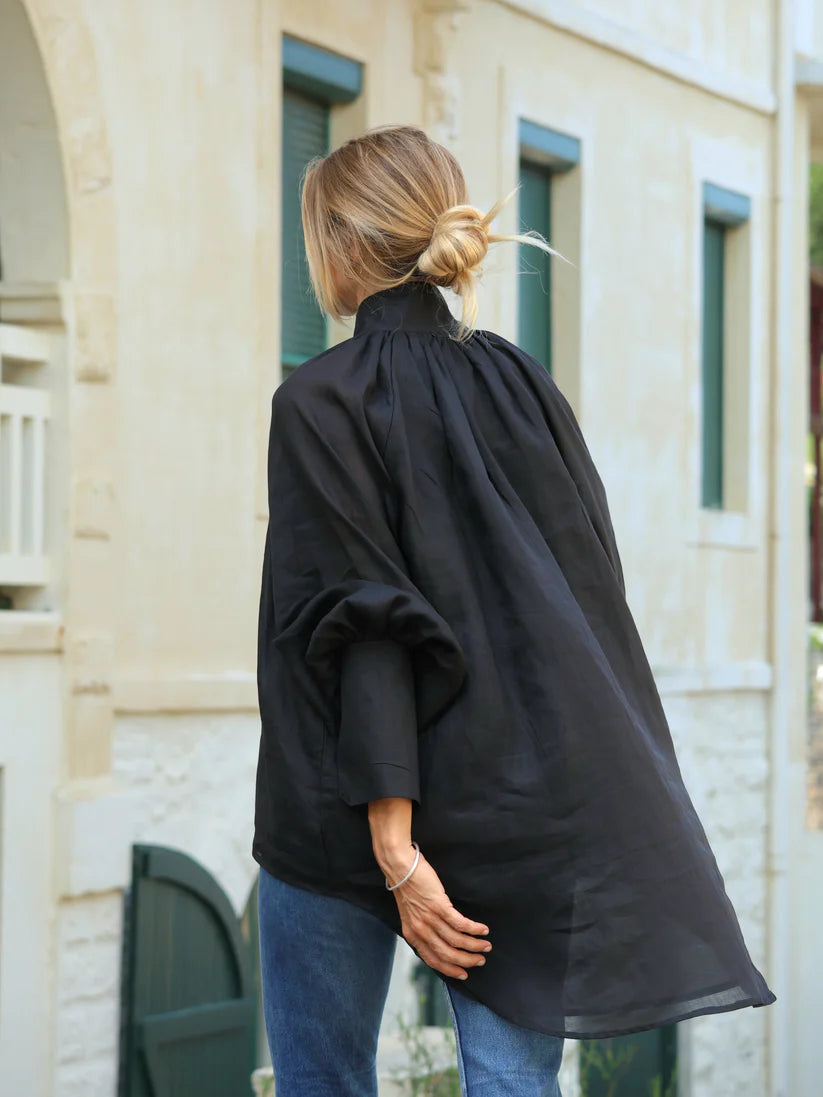 luciee-tunika-ella-ramie-blouson-rmel-schwarz-xs-s-m-l image 3