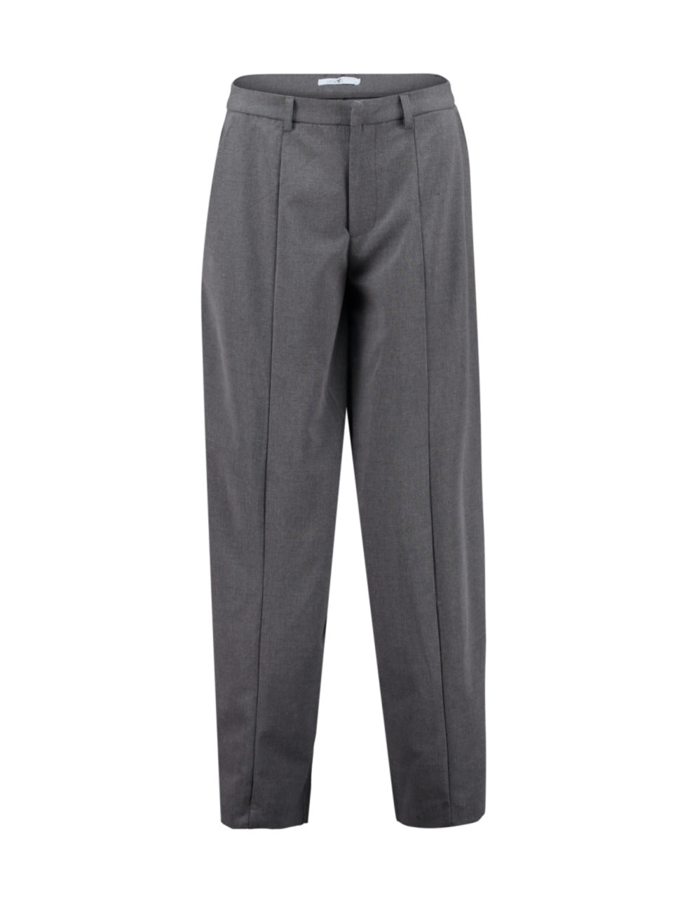 hailys-baggy-hose-grau-schmal-zulaufende-damenhose-elastisch image 2