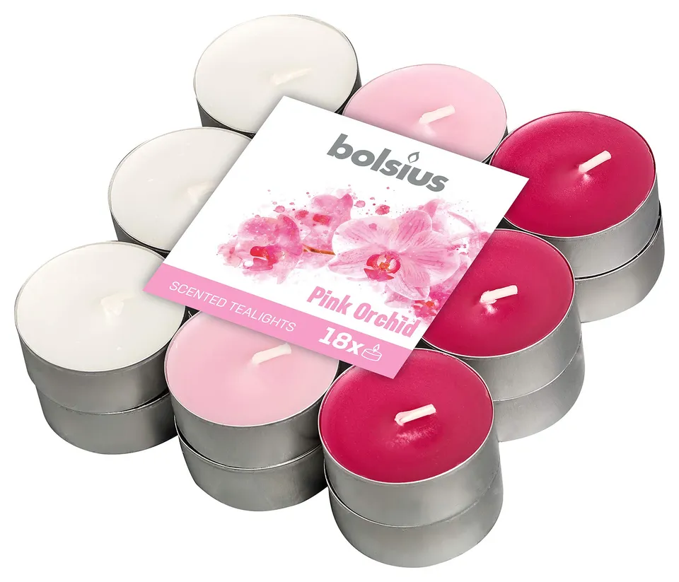 bolsius-true-scents-teelichter-rosa-orchidee-18-st-ck image 1
