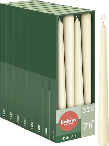 bolsius-essentials-spitzkerze-elfenbein-32stk-24-5cm image 7