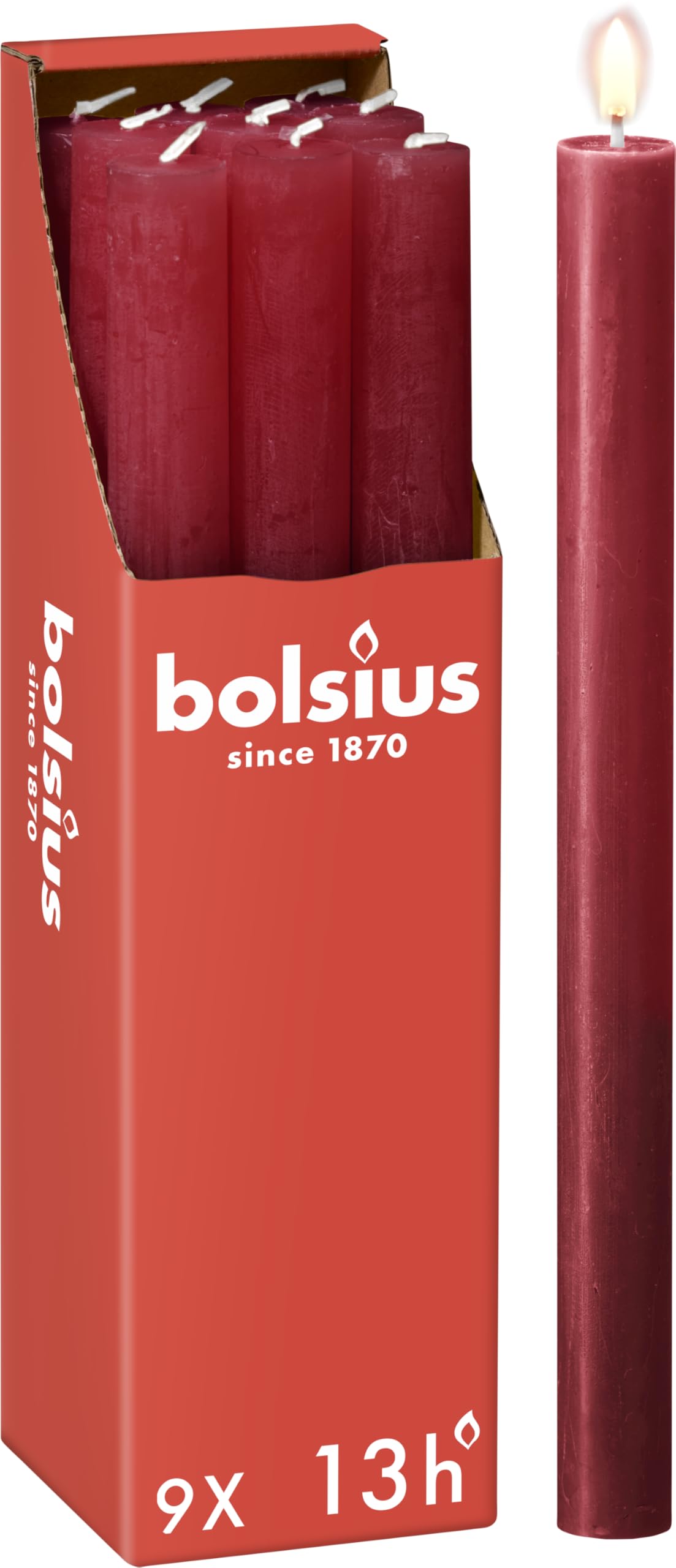 bolsius-rustik-stabkerzen-hellrosa-27x2-3-cm-9-st-ck-13h image 7