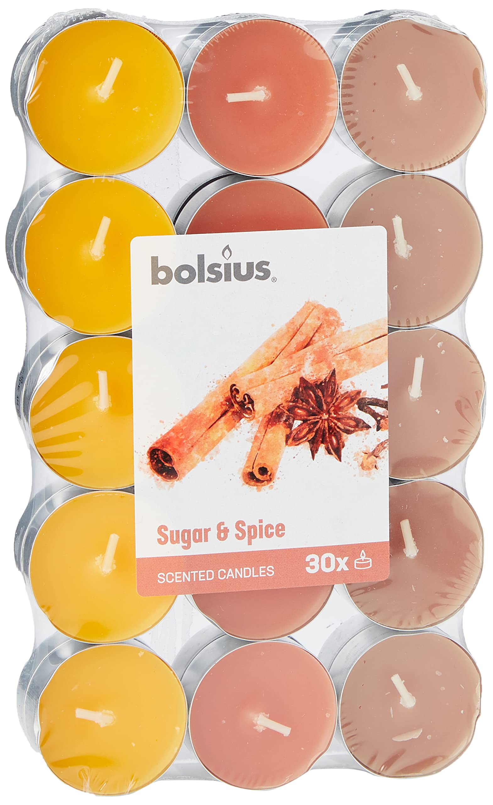 bolsius-true-scents-duftteelichter-zucker-gew-rz-30-stk image 1