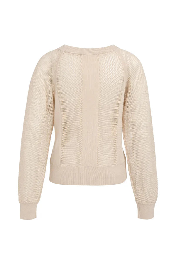 ein-st-ck-vom-gl-ck-yaya-strickpullover-netzoptik-beige image 7