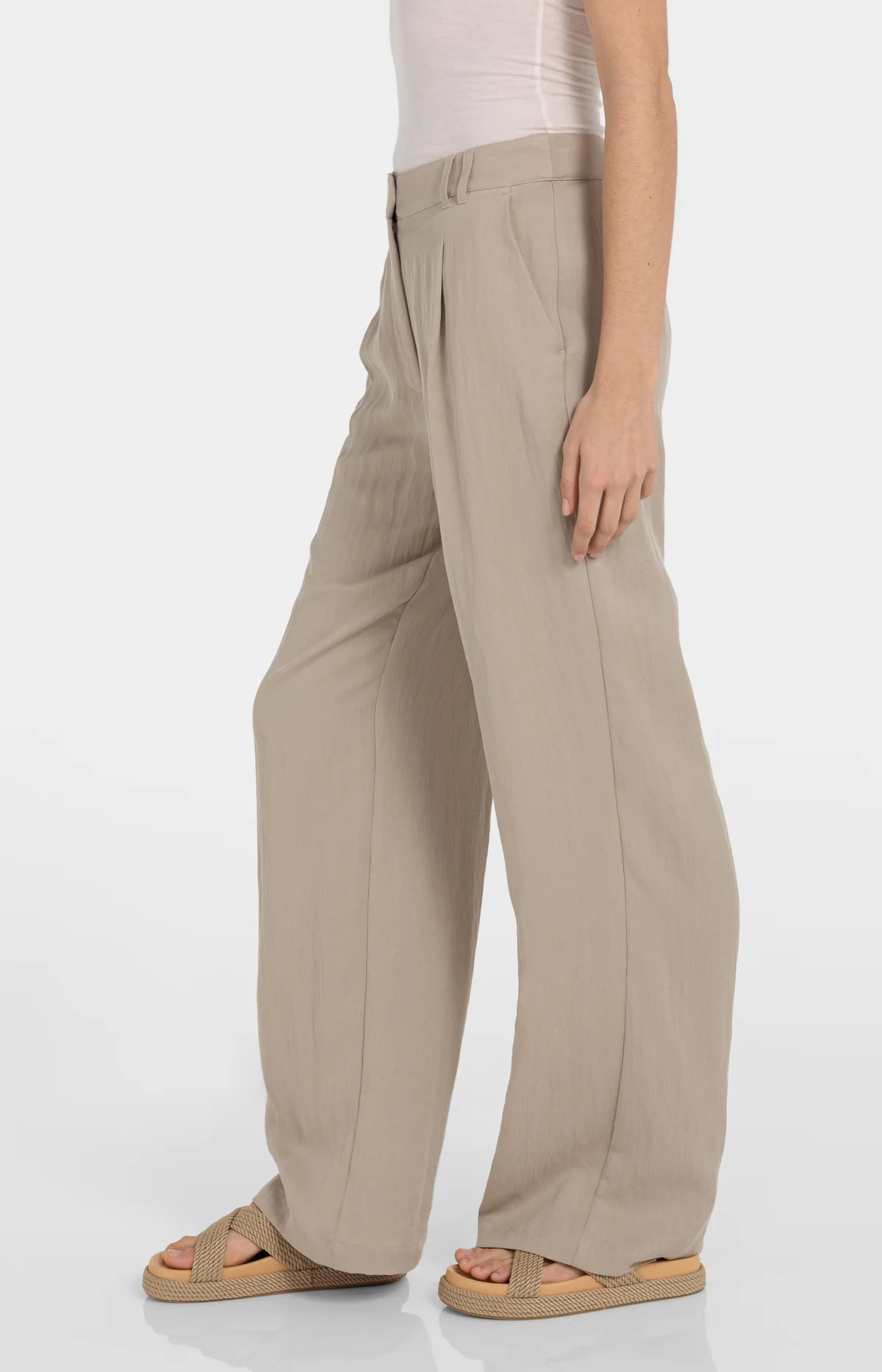 yaya-bundfaltenhose-l32-schlamm-weites-bein image 7