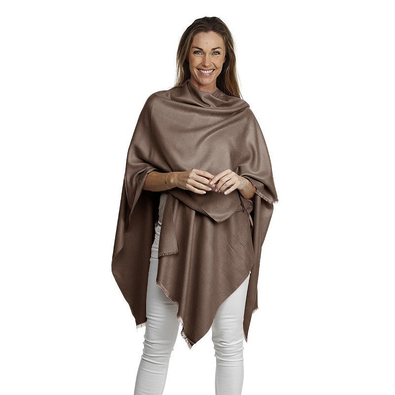 the-moshi-davos-poncho-taupe-uni-160x120-cm image 1