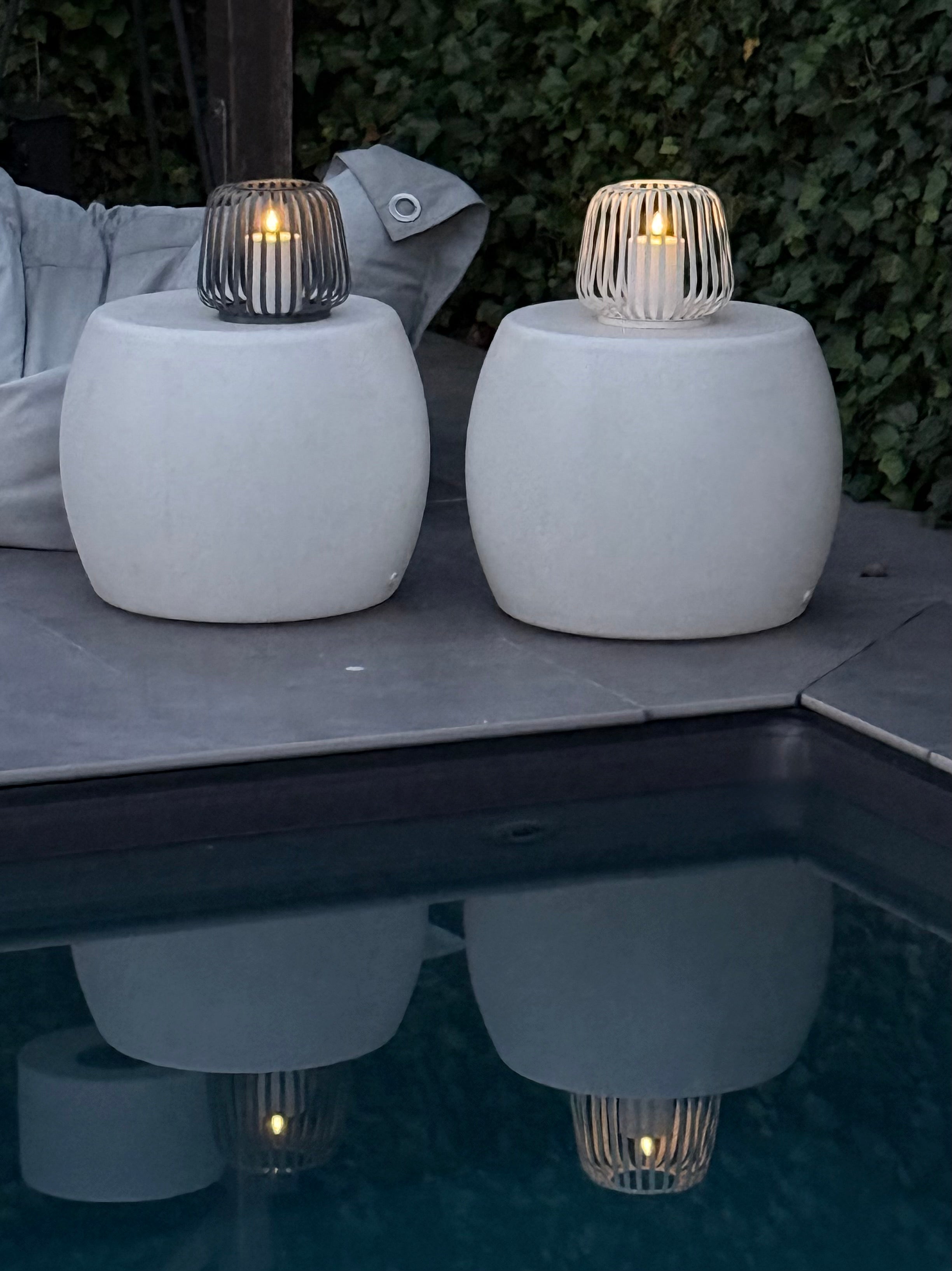 cottage-solar-laterne-anthrazit-metall-led-warmwei-21-cm image 2