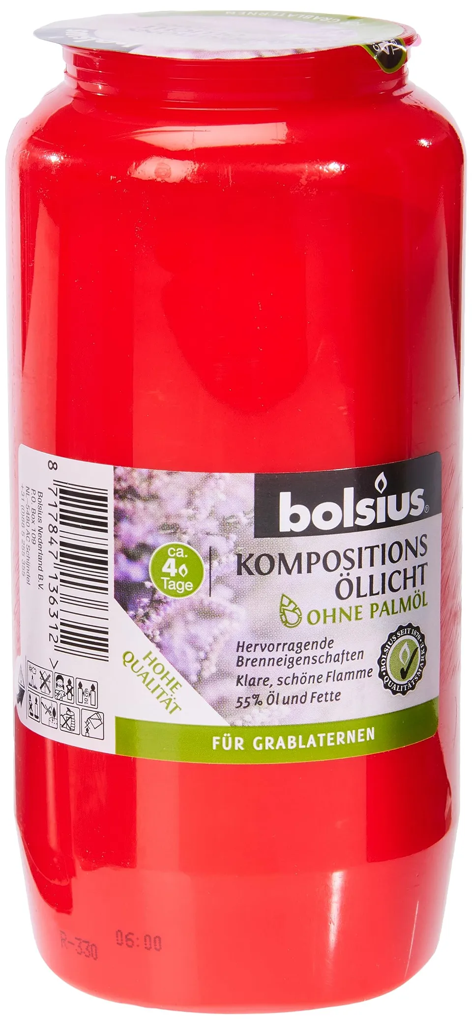 bolsius-grablichte-nr-7-rot-85-stunden-24er-pack image 1