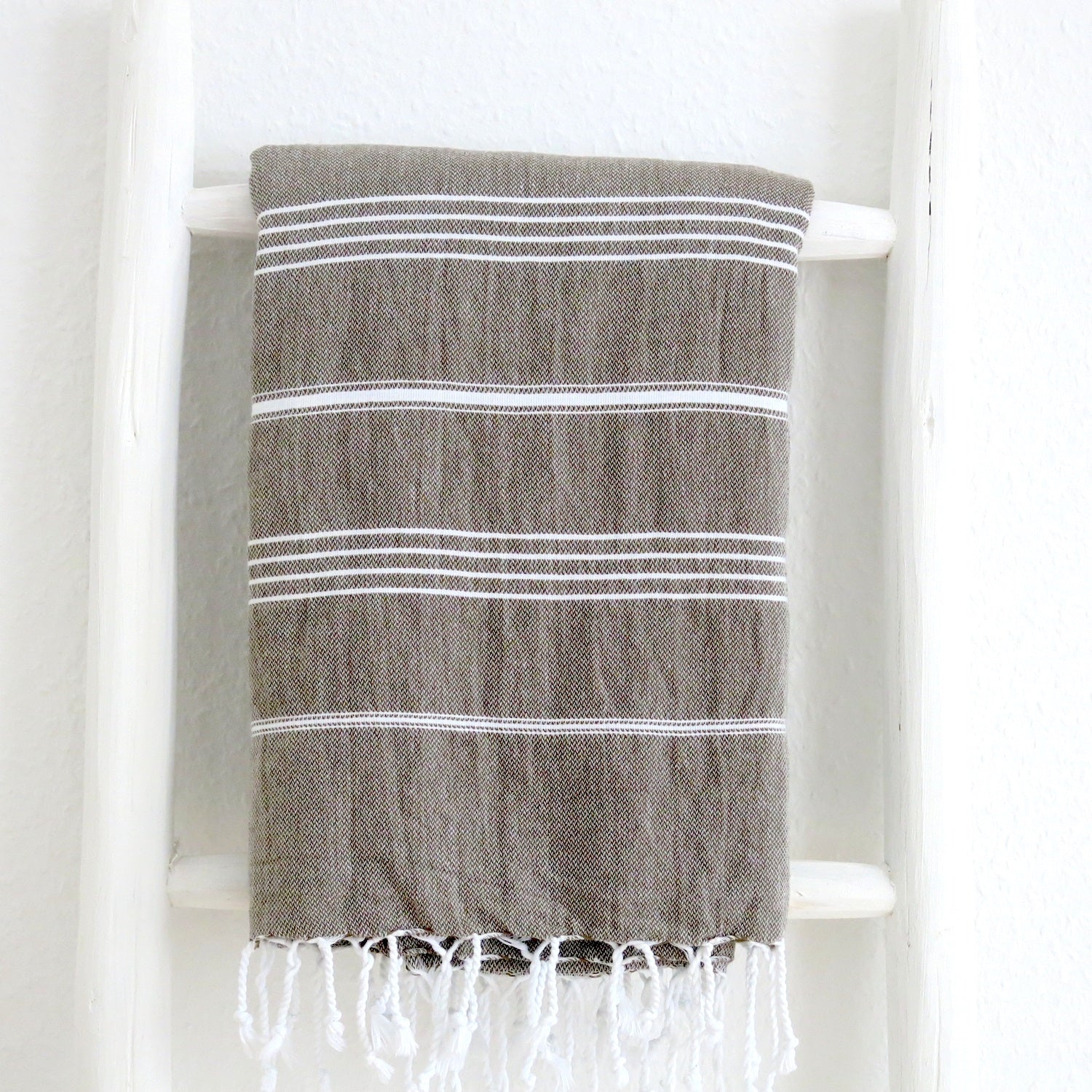 hamamtuch-baumwolle-100x180-strandtuch-streifen-beige image 6